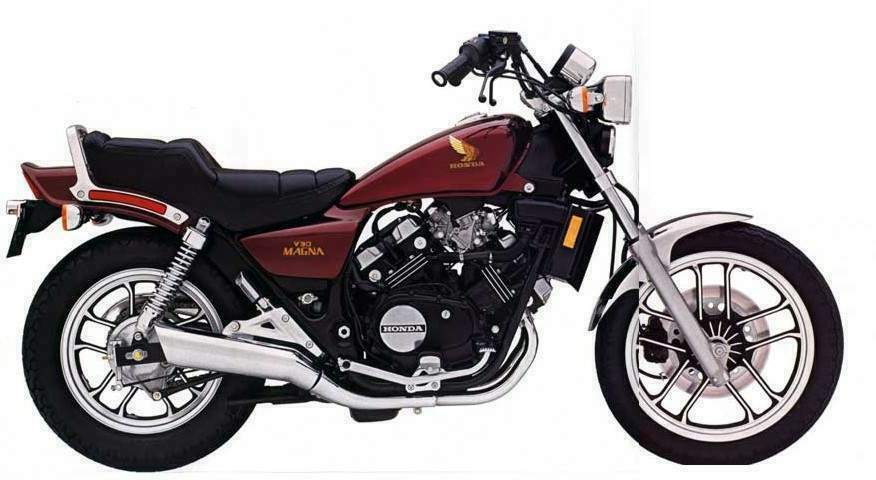 NAKLEJKI HONDA V30 MAGNA VF 500 BORDOWA