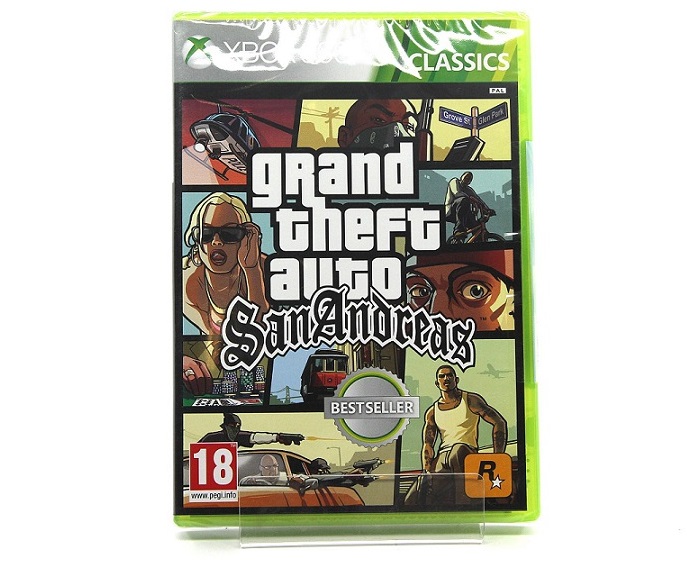 GRA GTA SAN ANDREAS XBOX360