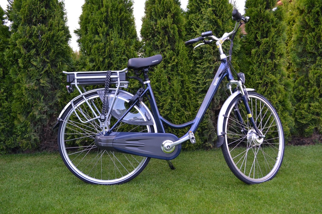 Qwic Rower Holenderski Elektryczny 6847604013 oficjalne archiwum Allegro