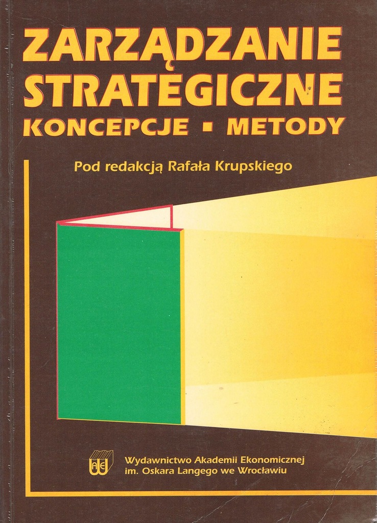 ZARZĄDZANIE STRATEGICZNE KONCEPCJE METODY KRUPSKI