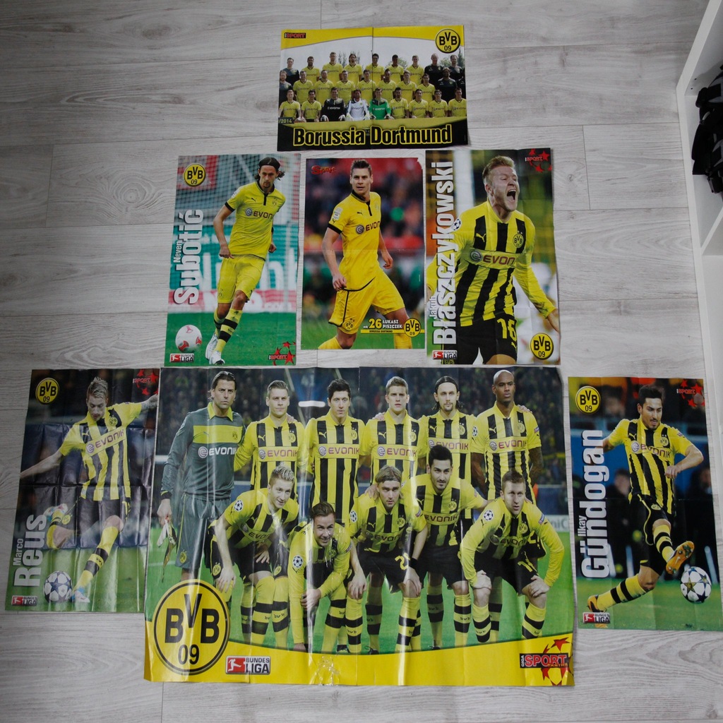 Plakaty piłkarskie Borussia Dortmund