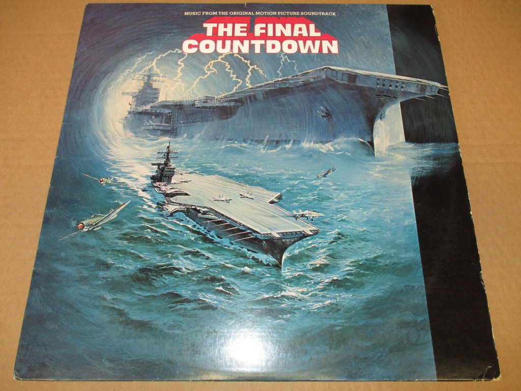 JOHN SCOTT THE FINAL COUNTDOWN SOUNDTRACK LP US NM