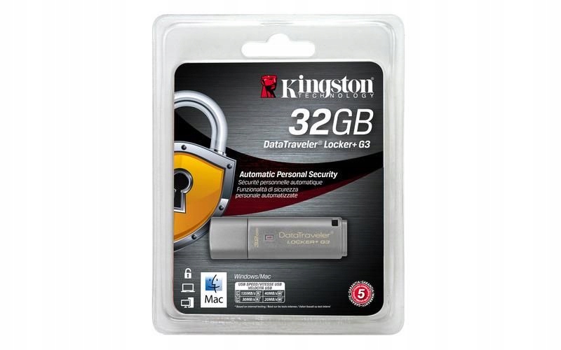 Pendrive KINGSTON DatDataTraveler Locker+ G3 32GB