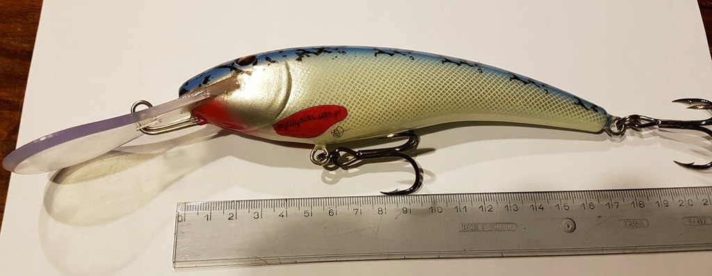 Wobler Szczupakowy/Sumowy - Józef Pojedyniec-18 cm