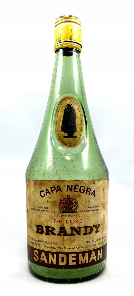 Butelka po Capa Negra Brandy