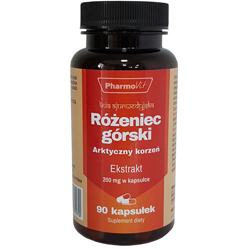 PHARMOVIT Różeniec Górski 90caps RHODIOLA ROSEA