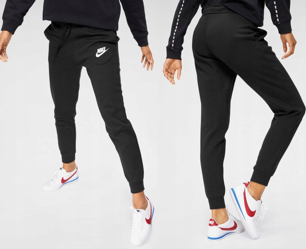 NIKE DAMSKIE SPODNIE DRESOWE L
