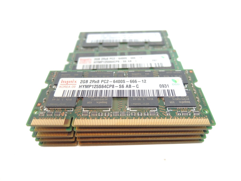 Pamięć RAM do laptopa 2GB SODIMM DDR2 PC6400 FV