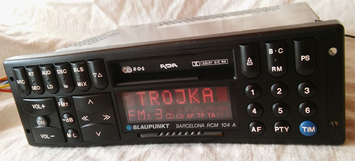 BLAUPUNKT - BARCELONA RCM-104 - 1994 - GWARANCJA -