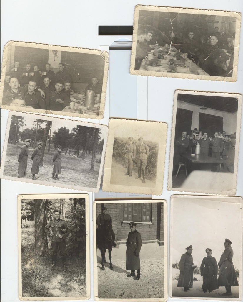 OSTROŁĘKA , SCHARFENWIESE 1941 , 12 FOTO