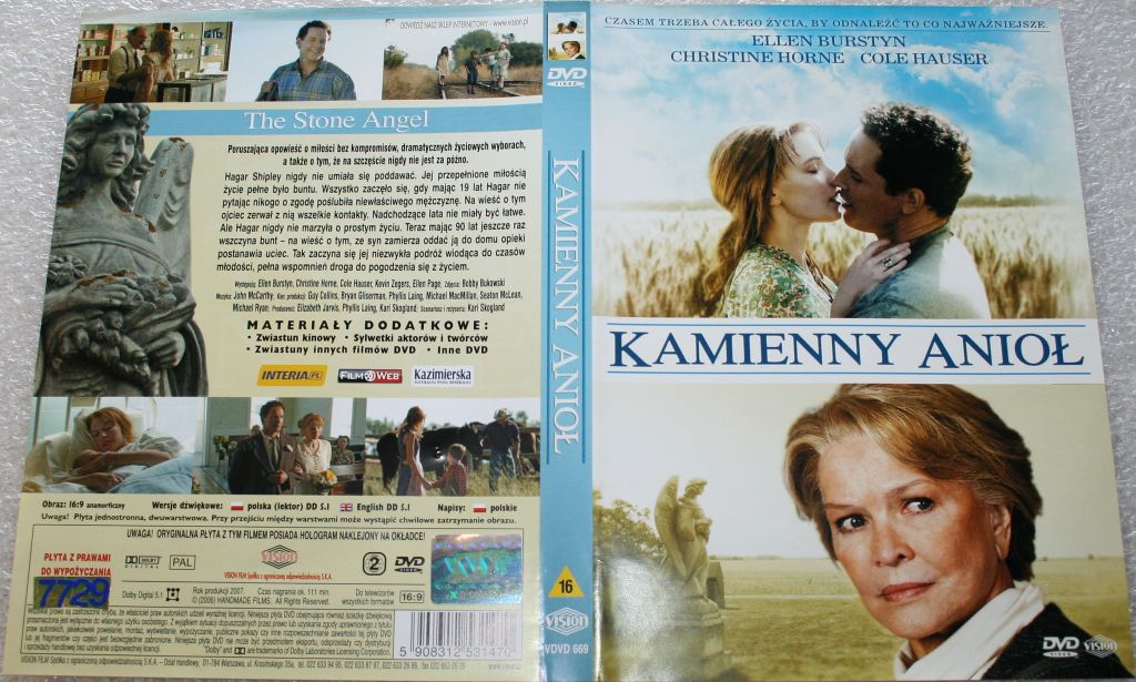 Używany film DVD Kamienny Anioł