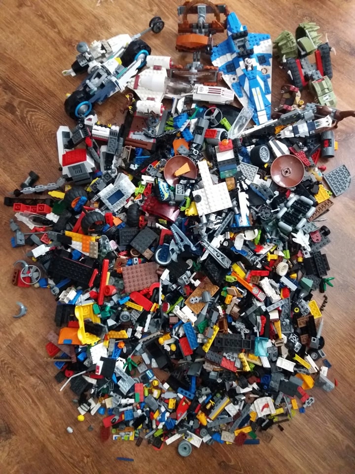 klocki LEGO, różne rodzaje, MEGA paka