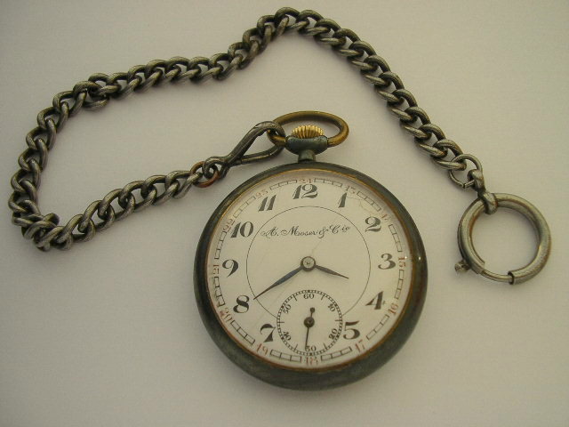 zegarek kieszonkowy MOSER pocket watch 