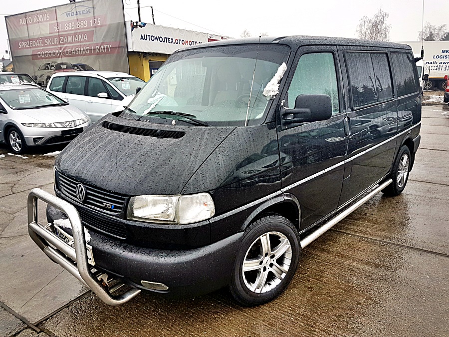 TRANSPORTER T4 2.5 TD 90 KM-6 OSÓB-KLIMA-ALU-ALARM
