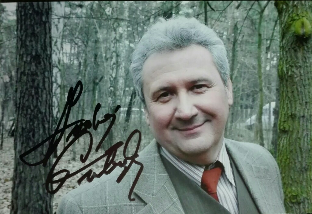 ANDRZEJ GRABARCZYK! Autograf aktora!