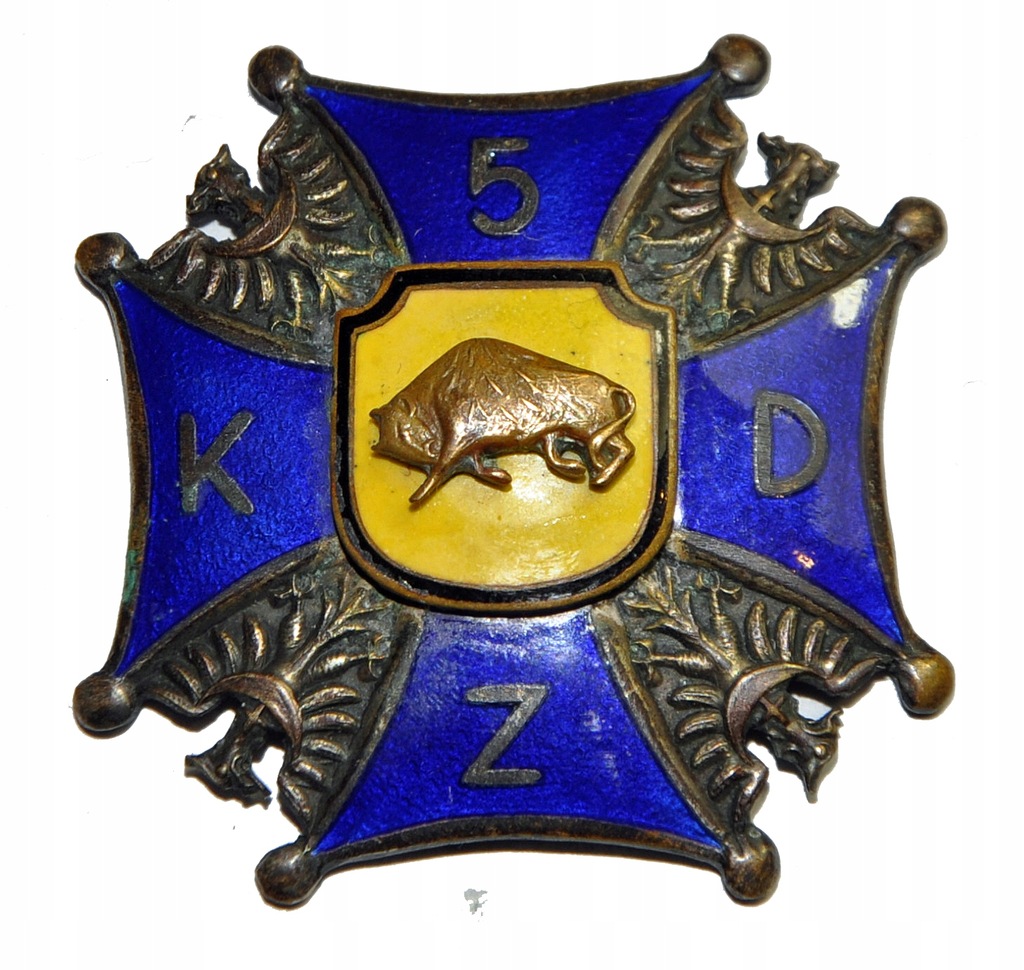 Odznaka 5 Kresowa Dywizja Zmechanizowana Gubin NR