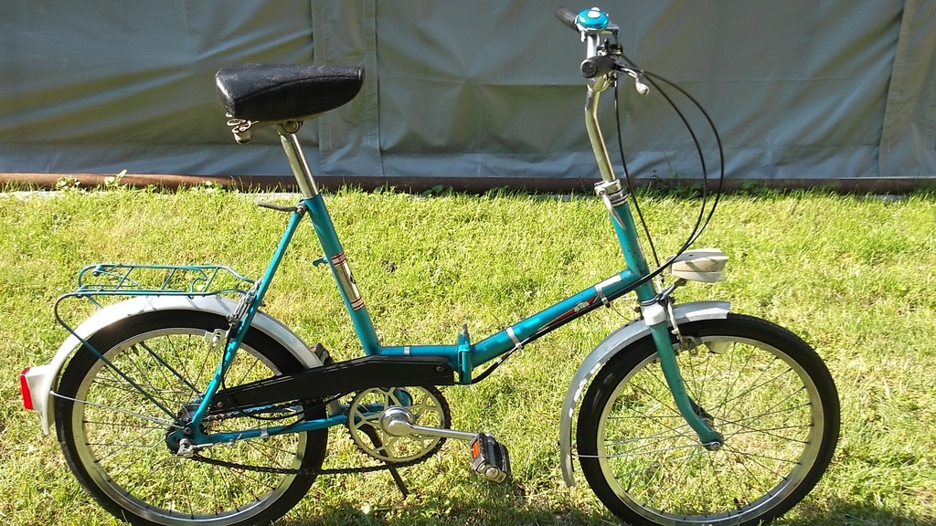 ROWER WIGRY LUX ROMET-3 BI-SKŁADAK-KOŁA 20 RP.1984