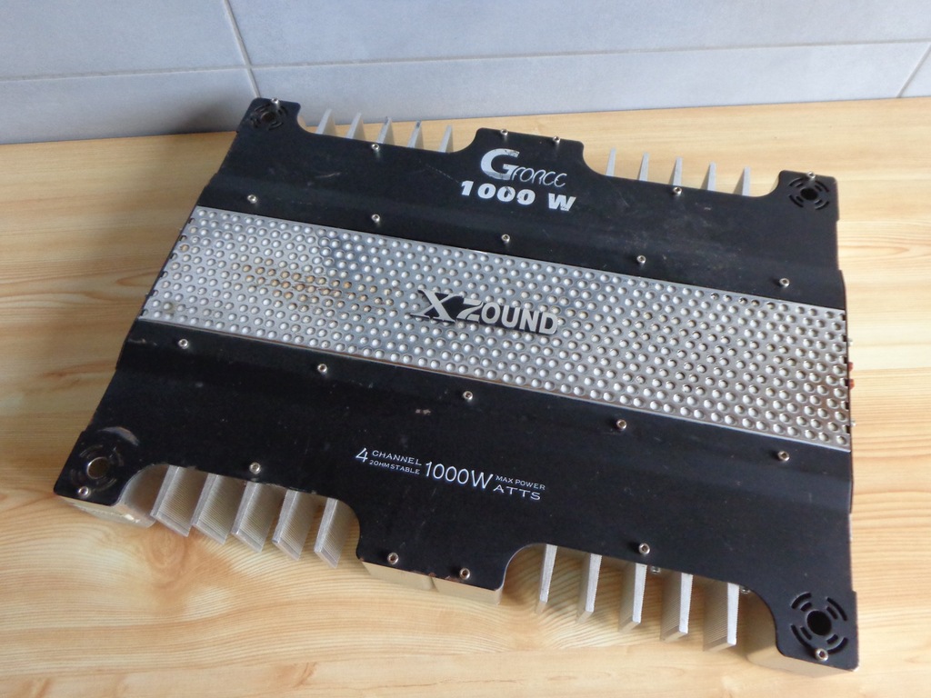 Wzmacniacz samochodowy XZOUND GFORCE 1000W 4kanały