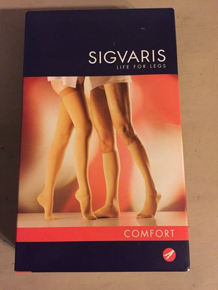 PODKOLANÓWKI UCISKOWE SIGVARIS COMFORT A-D R.M CF2