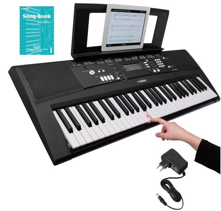 KEYBOARD YAMAHA EZ-220 + Podręcznik i zasilacz !!!