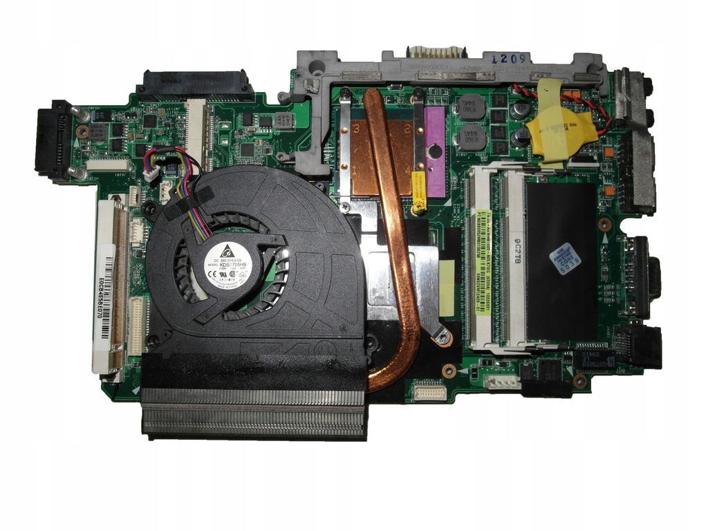 Płyta główna Asus K70IC K50IO Rev 2.1 Chłodzenie
