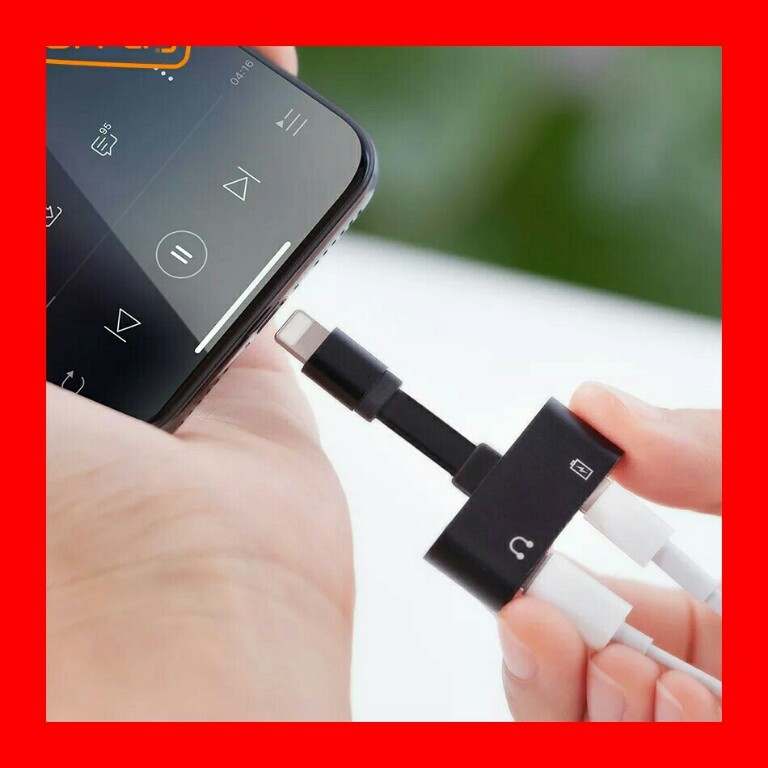 ADAPTER IPHONE APPLE SPLITER SŁUCHAWKI MINI JACK 7260076573