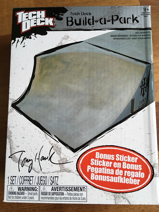 TECH DECK ZBUDUJ SKATE PARK CORNER BOWL TONY HAWK