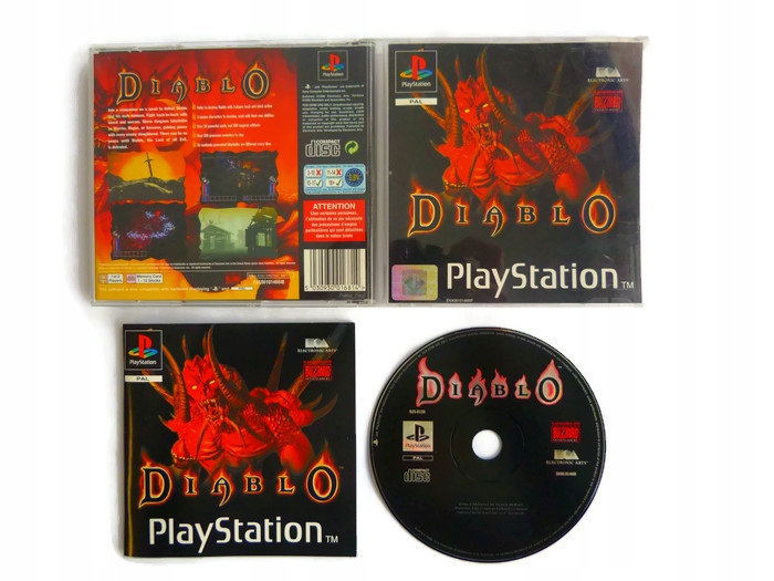DIABLO PSX PS1 PLAYSTATION 1 - 7736783962 - oficjalne archiwum Allegro