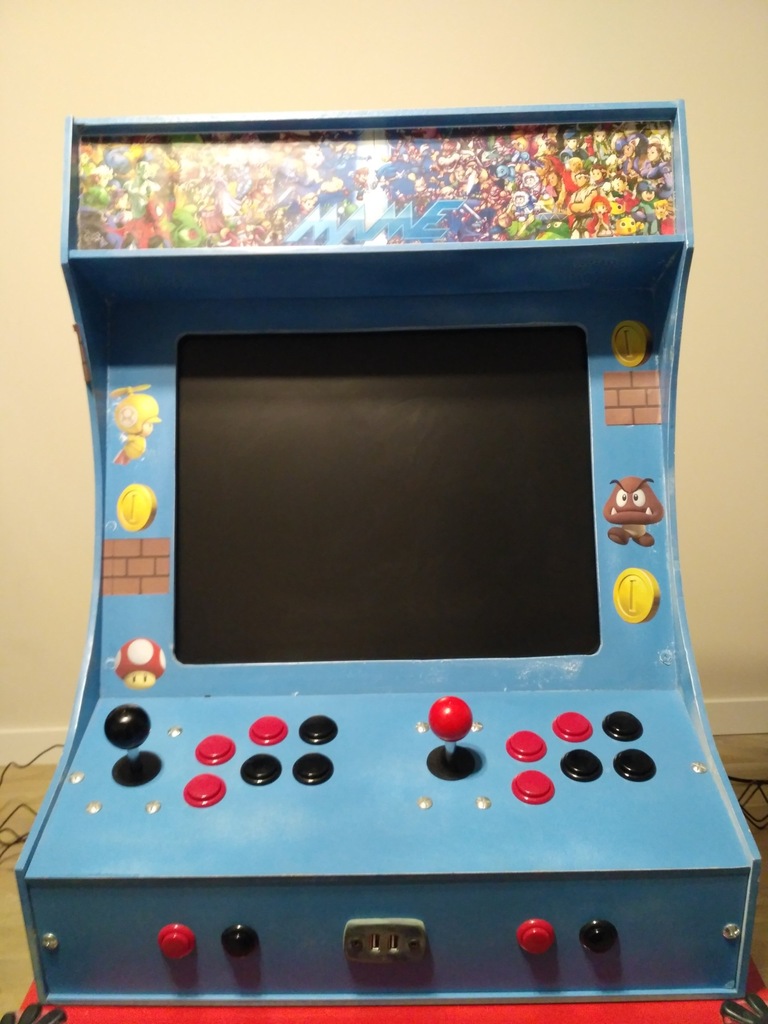 Automat do gier Arcade - Bartop RetroPie
