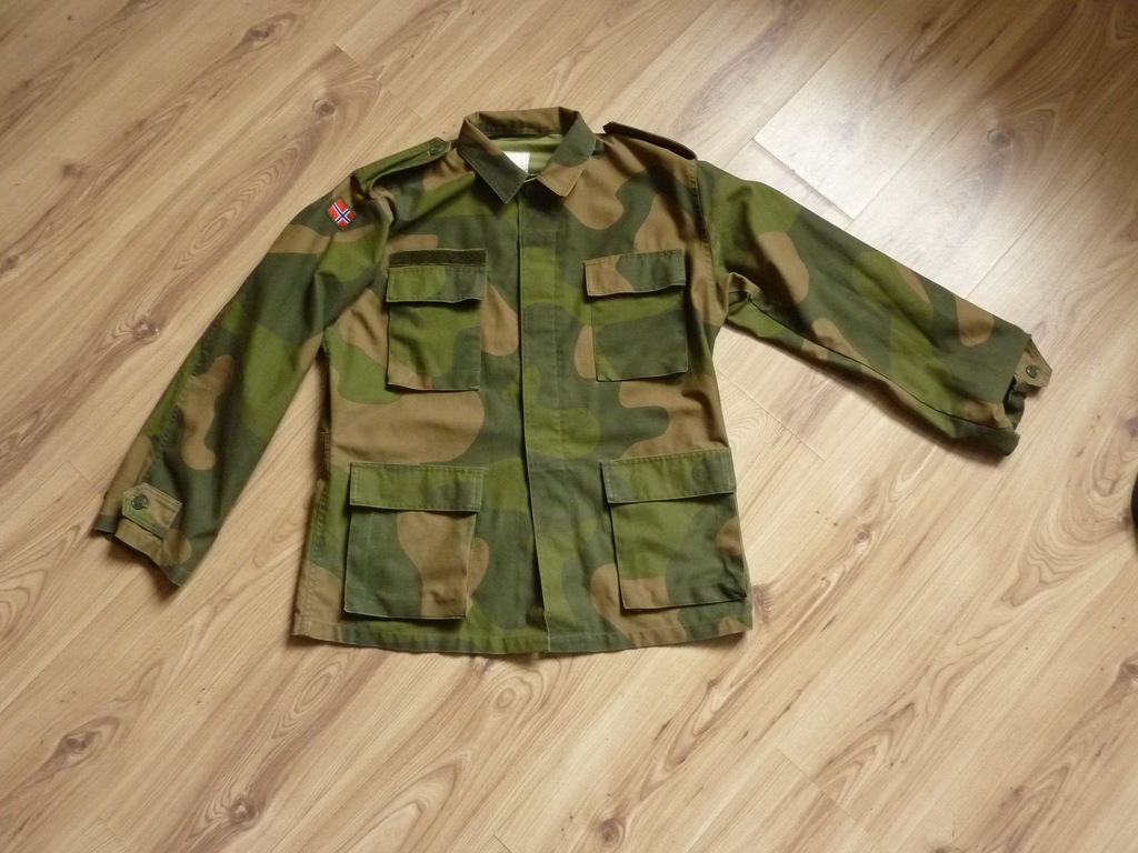Bluza wojskowa armii norweskiej unikat 50/52