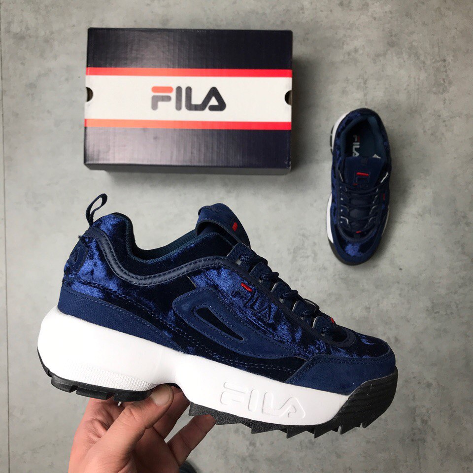 fila disruptor leather