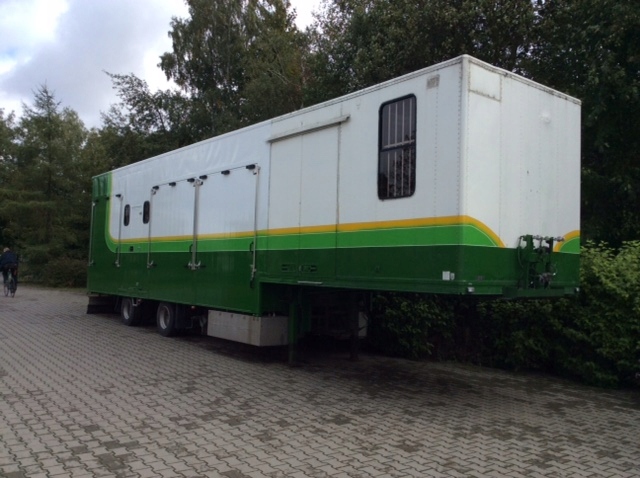 koniowóz naczepa do koni transport koni