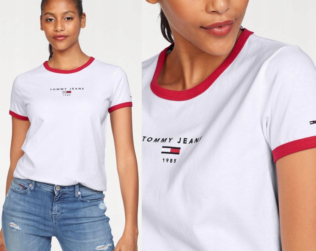 TOMMY JEANS T-SHIRT DAMSKI M