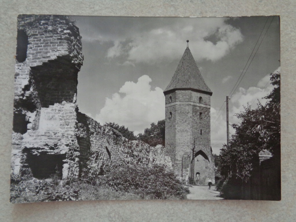 LĘBORK BASZTA I MURY OBRONNE z/o 1970 r