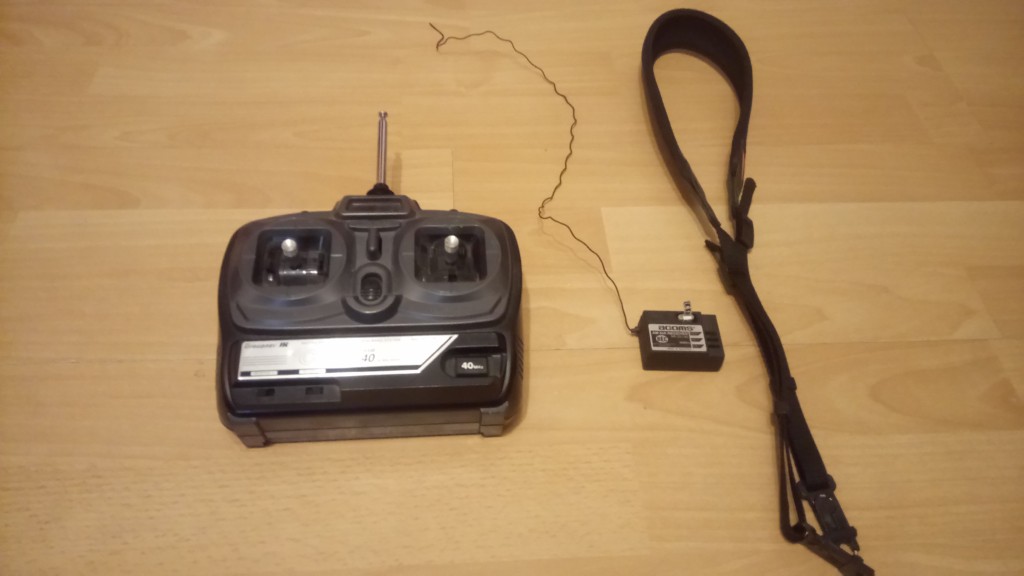 Aparatura RC Graupner JR C4-X SSM 40 MHz odbiornik