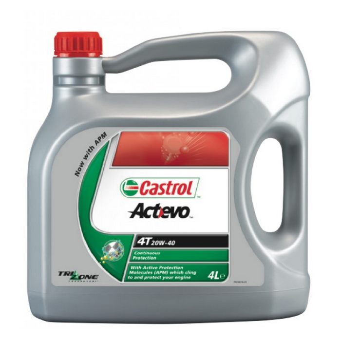 Olej mineralny Castrol Act Evo 4T 20W40 4L