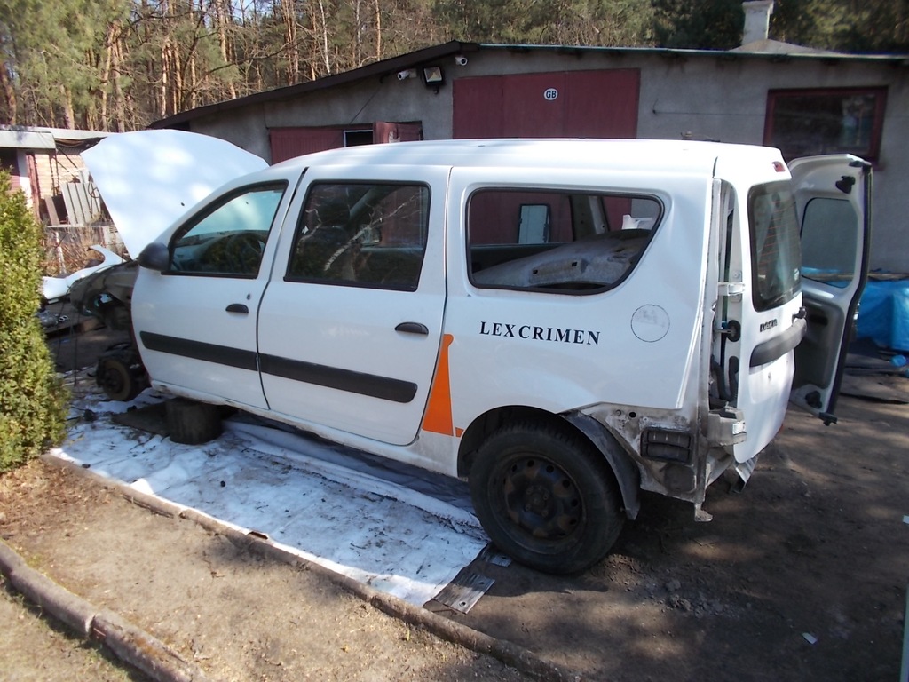 DACIA LOGAN MCV KOMBI 2010r KAROSERIA BUDA