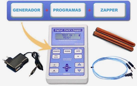 Zapper Hulda Clark +Generator +25 Programów