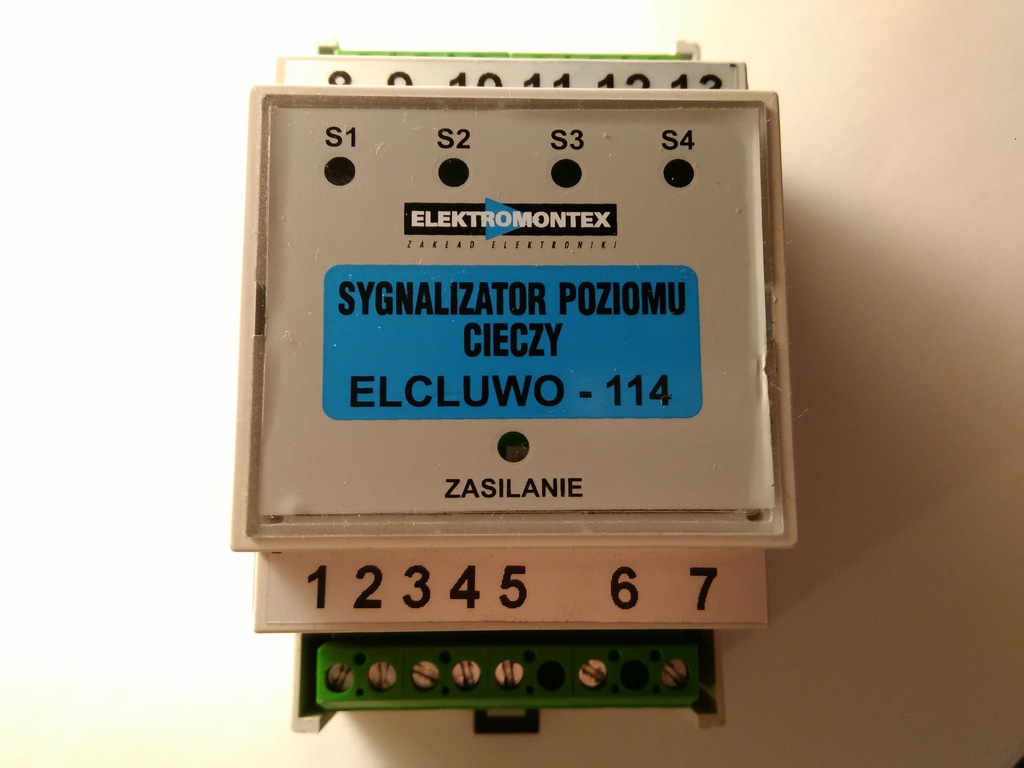 ELCLUWO-114S sygnalizator poziomu cieczy.