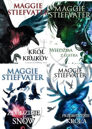 KRÓL KRUKÓW. PAKIET 4 TOMY - M. STIEFVATER