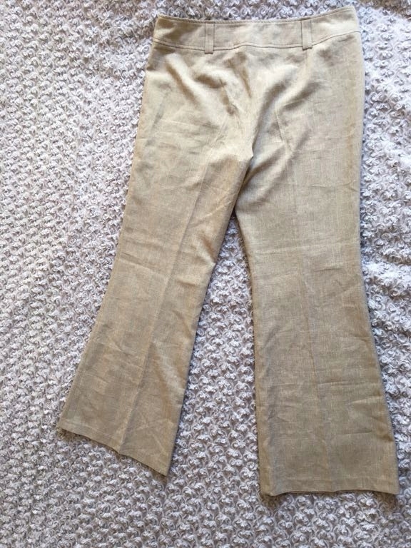 Dorothy perkins 44 nowe beżowe długie spodnie 16