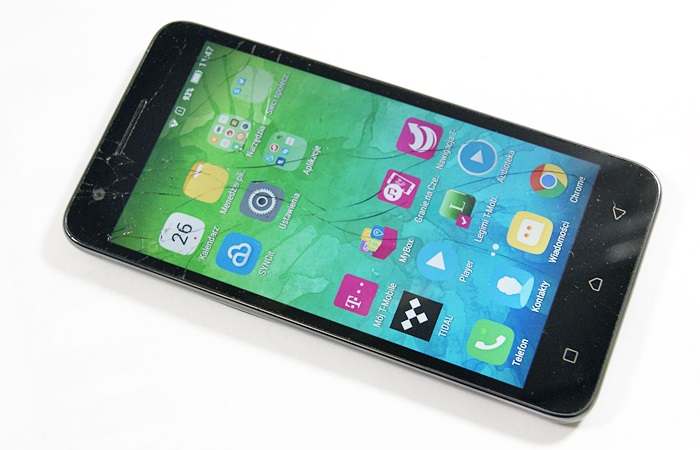 TELEFON LENOVO C2 K10A40 ZBITY WYŚWIETLACZ DZIAŁA