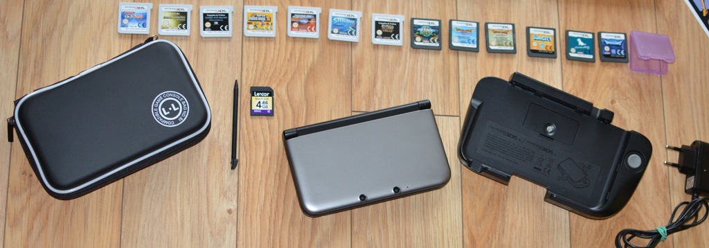 NEW NINTENDO 3DS XL + 13 GIER + DODATKI !!!