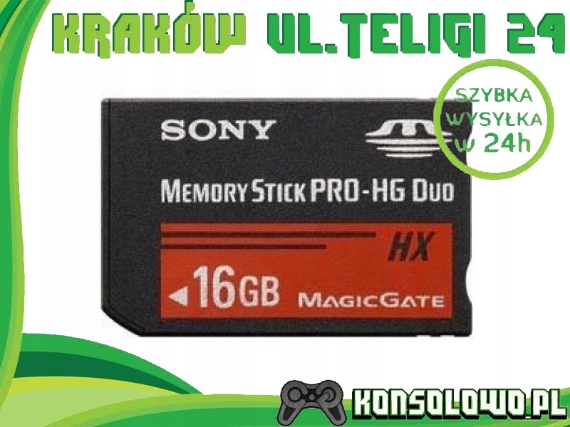 MemoryStick Pro DUO 2 HX 16GB SONY