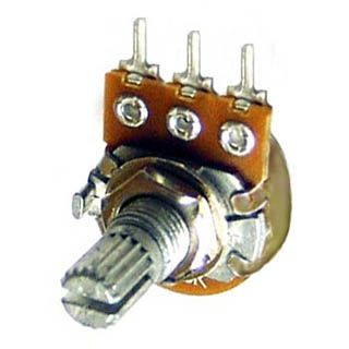 Potencjometr obrotowy logarytm 1M, L=15mm