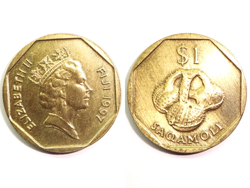 FIJI  1 Dolar 1997