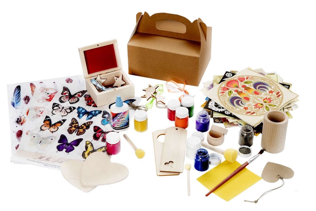 ZESTAW STARTOWY DECOUPAGE XXL 53 ELEMENTY! +GRATIS 6839951383