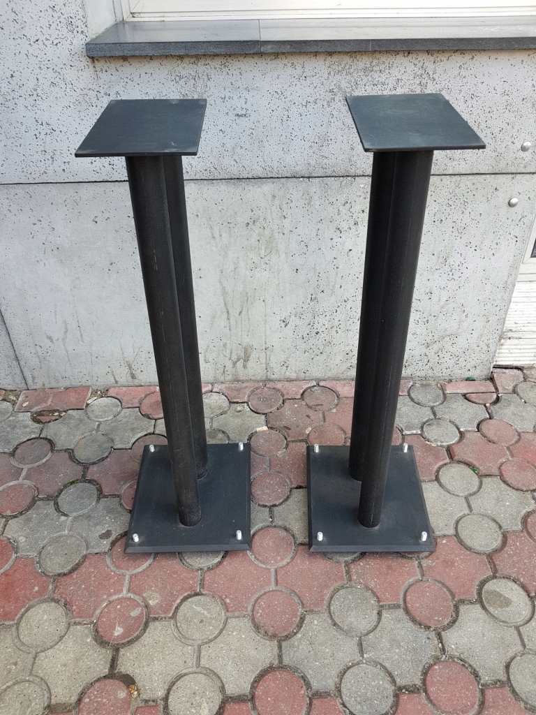 STOJAK PODSTAWKI POD KOLUMNY GŁOŚNIKI METALOWE