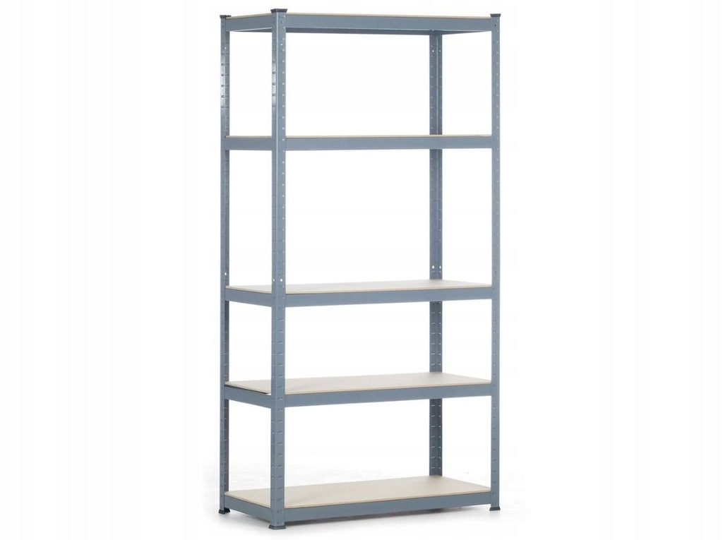 REGAŁ METALOWY MAGAZYNOWY 200x100x50cm MDF 400XL