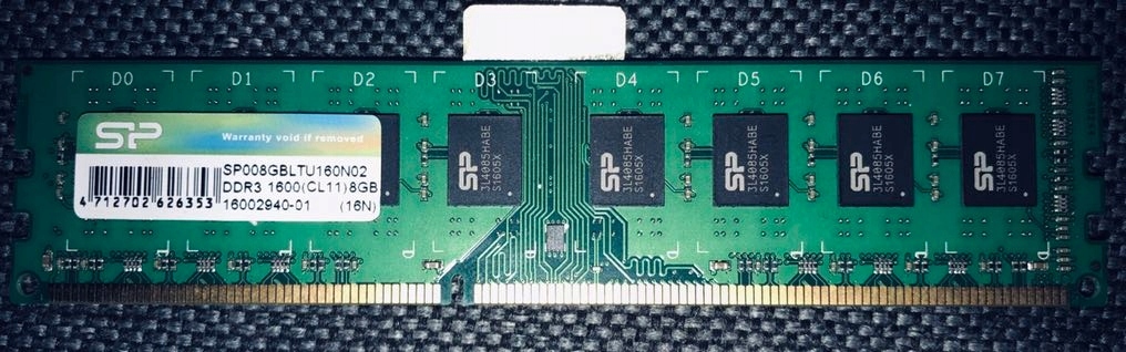 SILICON POWER RAM DDR3 8GB SP008GBLTU160N02